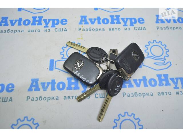 Ключ smart key Lexus RX350 RX450h 10-15 3 кнопки (01) второй 89904-48181