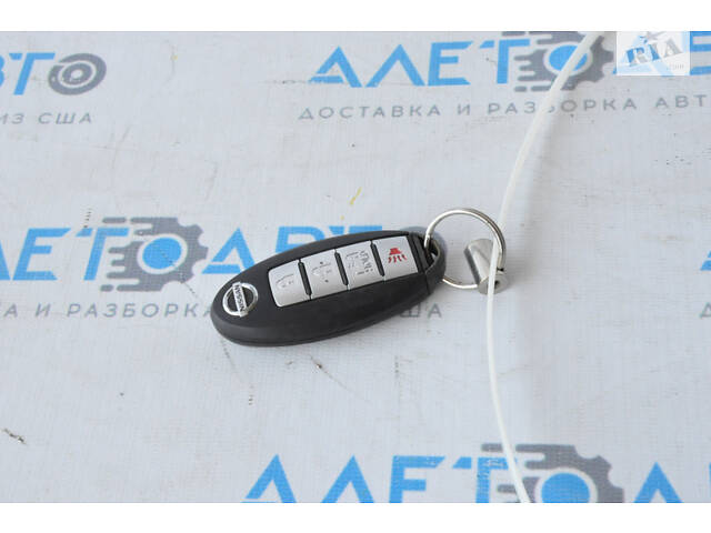 Ключ smart key на 4 кнопки Nissan Leaf 13-17