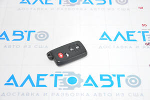 Ключ smart Toyota Camry v40 10-11 4 кнопки, черный, полез хром