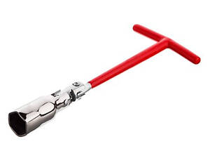 Ключ свічковий Т-подібний з шарніром Intertool 21 мм (HT-1721)