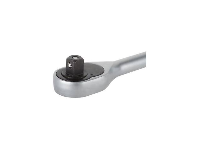 Ключ трещоточный (рукоятка с храповым механизмом) Intertool - 1/2' x 72T - Фото 6