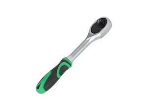 Ключ тріскачковий (ручка з храповим механізмом) Intertool — 1/4' x 72T