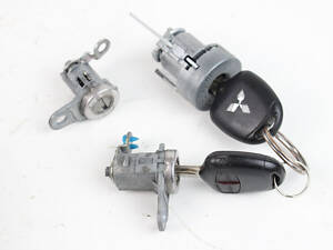 Ключ зажигания с иммобилайзером с комплектом личинок Mitsubishi Lancer X 2007-2013