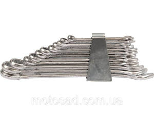 Ключі ріжково - накидні VOREL, Набір 12 шт. М 6-22 мм [5/20]