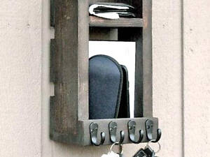 Ключница деревянная 'Гедельберг' мокко