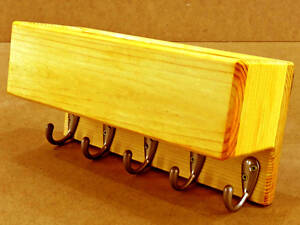 Ключница деревянная 'Кардиф' карри