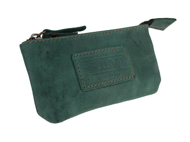 Ключниця шкіряна сумочка для ключів SULLIVAN k2 (5.5) зелена - Фото 1