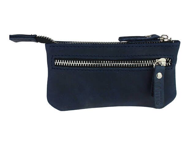 Ключниця шкіряна сумочка для ключів SULLIVAN k2 (5.5) синя - Фото 3