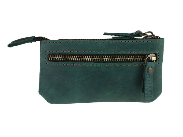 Ключниця шкіряна сумочка для ключів SULLIVAN k2 (5.5) зелена - Фото 3