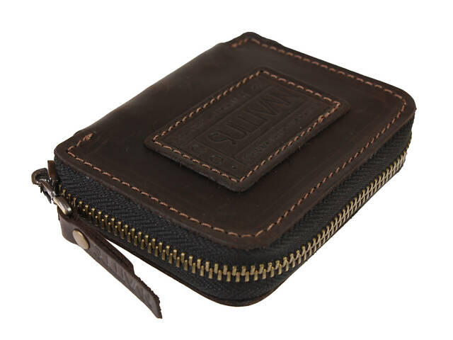 Ключниця шкіряна сумочка для ключів SULLIVAN k3(5) коричнева - Фото 1