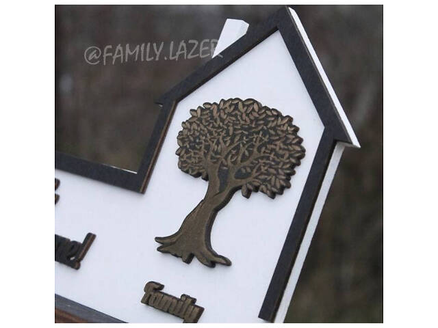 Ключниця настінна, Настінна ключниця з дерева, Ключниця 10 - Фото 3