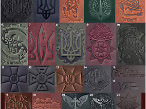 Ключниця Outside, чорна з червоною ниткою з тисненням