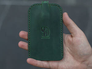 Ключниця Outside, зелена з картинкою