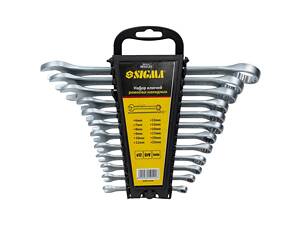 Ключи рожково-накидные 12шт 6-22мм CrV SIGMA (6010121)