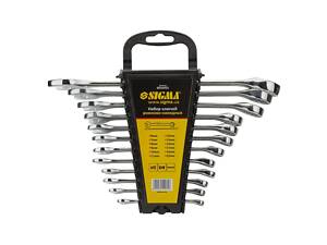 Ключи рожково-накидные 12шт 6-22мм CrV polished SIGMA (6010431)