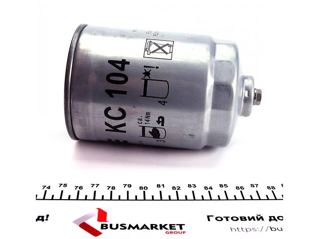 KNECHT KC 104 Топливный фильтр Volvo S60/S80/V70/XC70/XC90 2.4D 01-10 - Фото 3