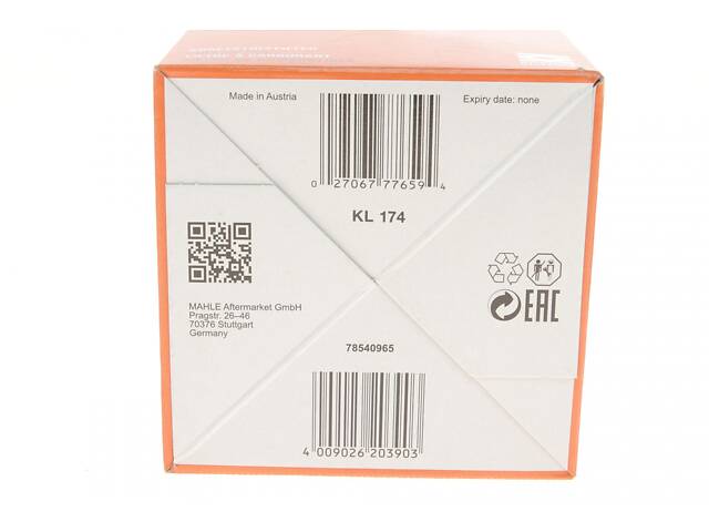 KNECHT KL 174 Топливный фильтр MB Sprinter/Vito CDI - Фото 8