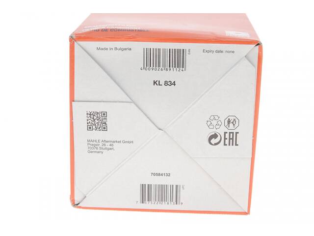 KNECHT KL 834 Топливный фильтр Renault Kangoo 1.5DCI 08- (с датчиком) - Фото 5