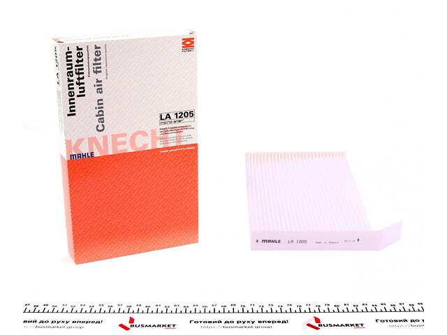 KNECHT LA 1205 Салонный фильтр Nissan Juke/Leaf 10- (259x148x25) - Фото 1