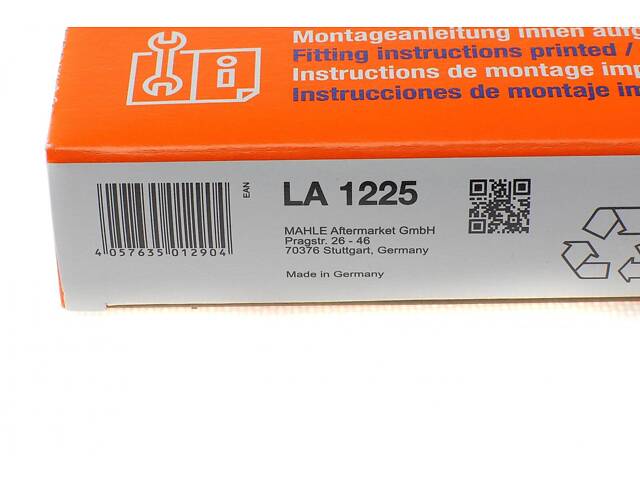 KNECHT LA 1225 Фільтр салону Iveco Daily 14- - Фото 4