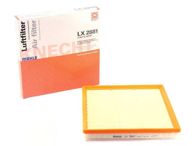 KNECHT LX 2881 Воздушный фильтр Opel Astra H 1.6Turbo/1.7/1.9CDTI 04- - Фото 1