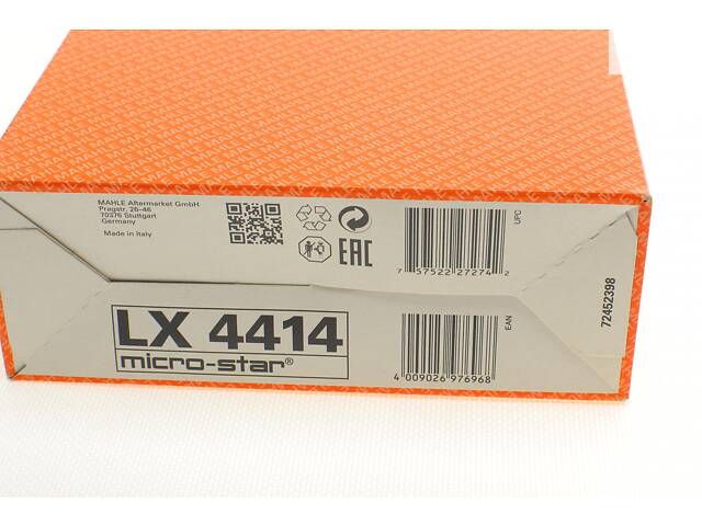 KNECHT LX 4414 Воздушный фильтр Alfa Romeo Giulia/Stelvio 2.0i/2.2D 16- - Фото 4