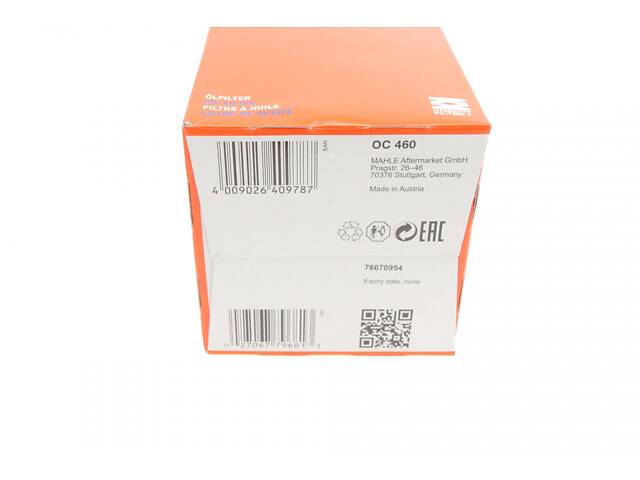 KNECHT OC 460 Масляный фильтр Jeep Cherokee/Grand Cherokee 3.7 01-10/Jaguar S/X-Type/XF/XJ 2.5/3.0 V6 99- - Фото 5