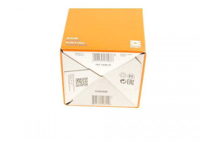 KNECHT OX 1238D Масляный фильтр BMW X1 (F48)/1 (F40) /2 (F45/F46) 1.5-2.0 (B38/B47/B48) 14- - Фото 10