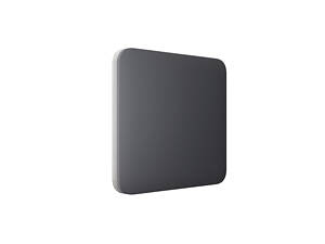 Кнопка для одноклавишного или проходного выключателя Ajax SoloButton (1-gang/2-way) graphite