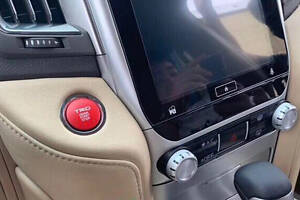 Кнопка TRD (дизайн 2018) для Toyota Land Cruiser 200