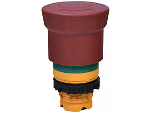 Кнопка управления 'Грибок' 22мм красная-зеленая выключение поворотом с индикацией [4774042] NSE-PBM-T-RG ETI