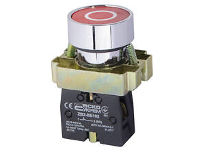 Кнопка управления 'O' 1NC 22мм без подсветки красная [A0140010065] XB2-BA4322 АСКО