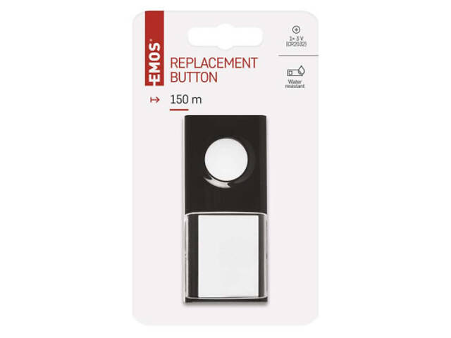 Кнопка дзвінка EMOS wireless button for P5727T (P5727T) - Фото 3