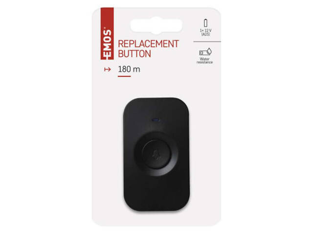Кнопка дзвінка EMOS wireless button для P5728T, P5728, P5730 (P5728T) - Фото 4