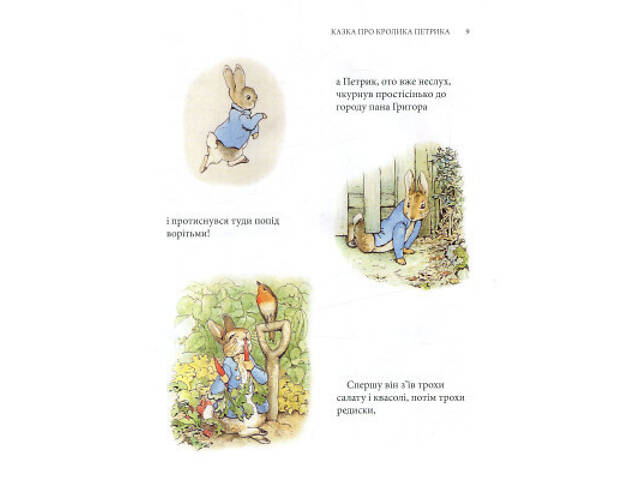 Книга Кролик Петрик та інші історії. Повне зібрання казок - Беатрікс Поттер Астролябія (9786176642558) - Фото 4
