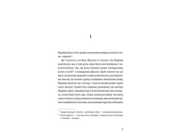 Книга Тисяча осяйних сонць - Халед Госсейні Видавництво Старого Лева (9789664484852) - Фото 4