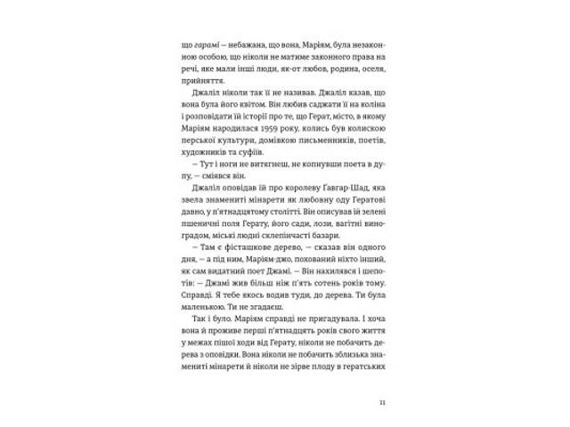 Книга Тисяча осяйних сонць - Халед Госсейні Видавництво Старого Лева (9789664484852) - Фото 6