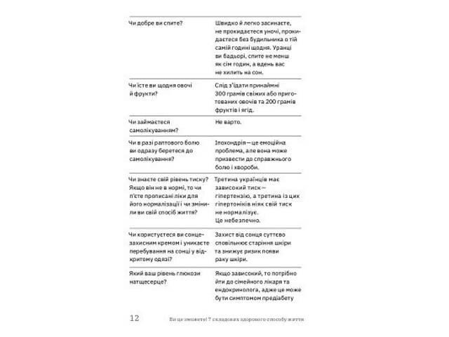 Книга Ви це зможете 7 складових здорового способу життя - Дарка Озерна Yakaboo Publishing (9786177544486) - Фото 5