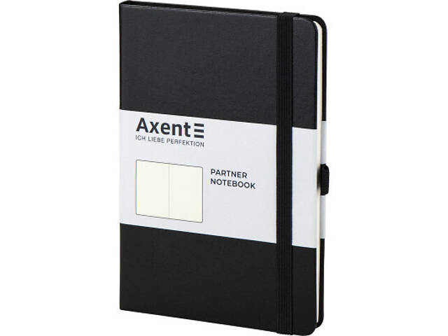 Книга записна Axent Partner 125х195 мм без ліновки 96 аркушів Чорна (8307-01-A) - Фото 2