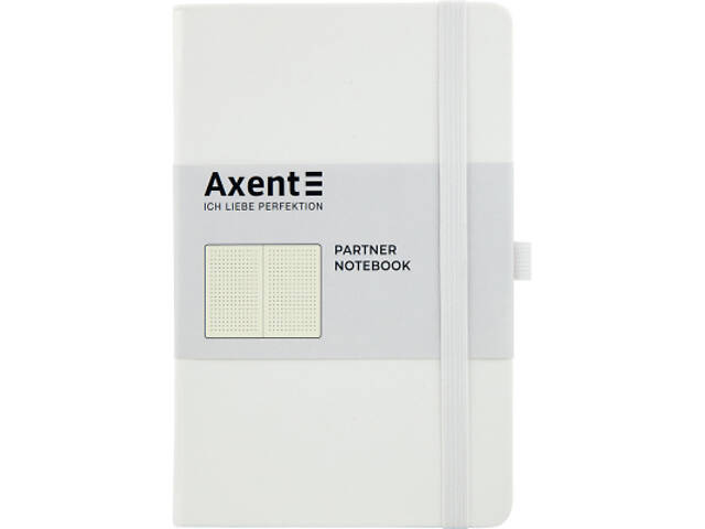 Книга записная Axent Partner 125х195 мм в точку 96 листов Белая (8306-21-A) - Фото 1