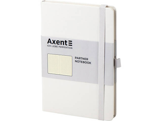Книга записная Axent Partner 125х195 мм в точку 96 листов Белая (8306-21-A) - Фото 2