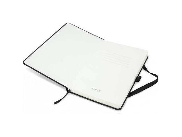 Книга записна Axent Partner 125х195 мм в лінійку 96 аркушів Чорний (8308-01-A) - Фото 4