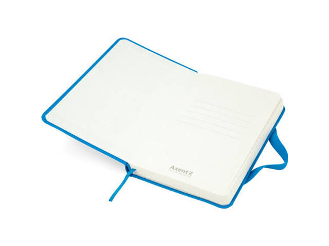 Книга записна Axent Partner, 95x140 мм, 96 аркушів, клітинка, блакитна (8301-07-A) - Фото 4