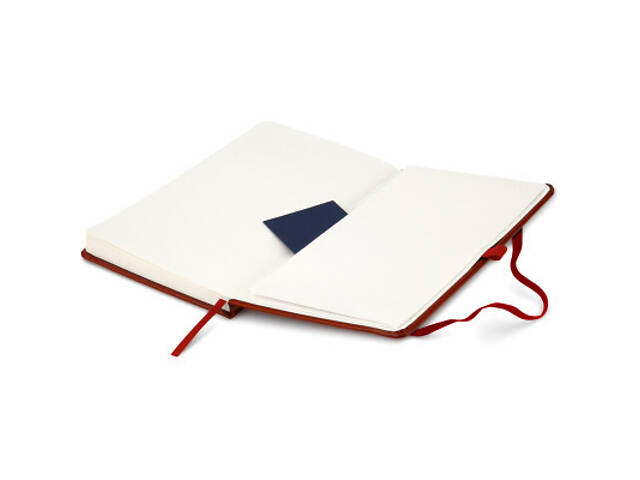 Книга записна Axent Partner Lux, 125х195 мм, 96 аркушів у клітинку Бордовая (8202-05-A) - Фото 4