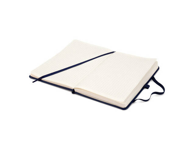 Книга записна Axent Partner Lux, 125x195 мм, 96 аркушів, клітинка, тверда обкладинка, синя (8202-02-A) - Фото 7