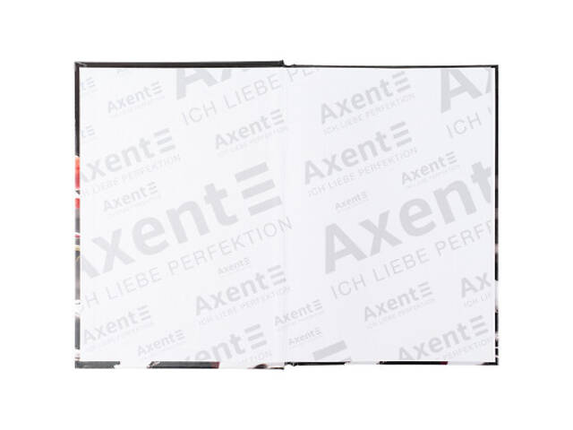 Книга записна Axent R&B Flower А5, 96 аркушів, клітинка, тверда обкладинка (8457-7-A) - Фото 3
