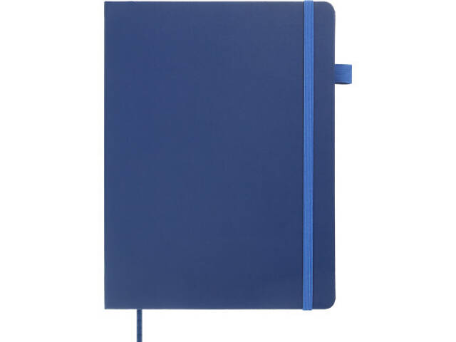 Книга записна Buromax Etalon 190x250 мм 96 аркушів у клітинку обкладинка зі штучної шкіри Синя (BM.292160-02) - Фото 2