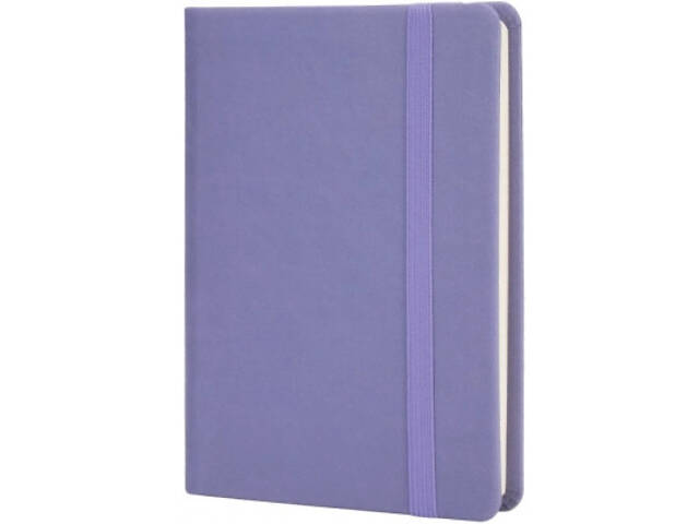 Книга записна Optima Vivella А6 128 аркушів лінія ліловий (O20390-12) - Фото 1