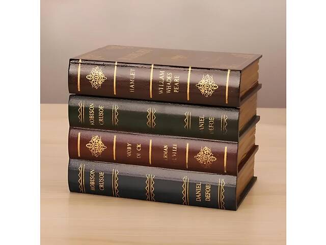 Книжный тайник-шкатулка RESTEQ — оригинальное решение для хранения ценностей и украшение интерьера - Фото 1