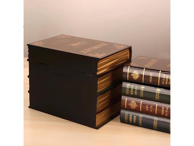 Книжный тайник-шкатулка RESTEQ — оригинальное решение для хранения ценностей и украшение интерьера - Фото 5